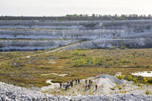 Guidad tur i Limhamns kalkbrott