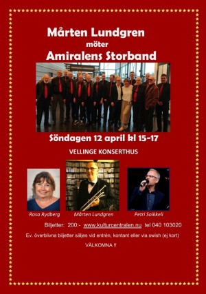 Mårten Lundgren möter Amiralens storband